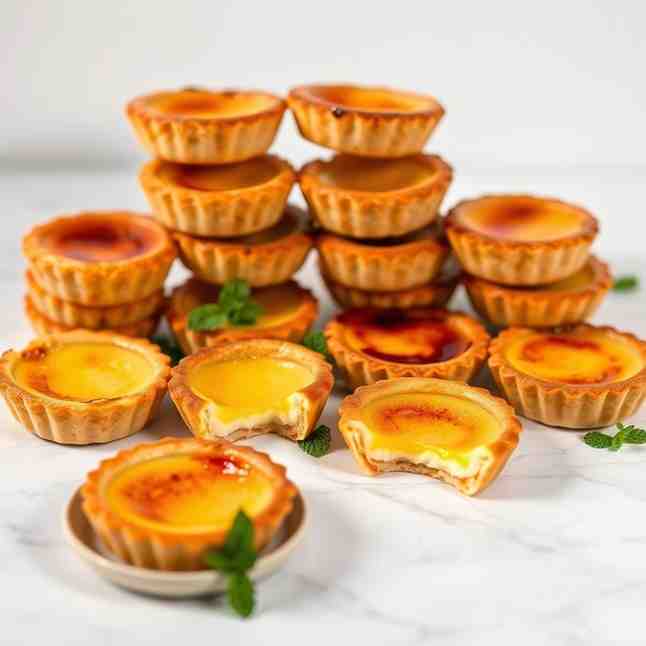 Bake Perfect Portuguese Custard Tarts - Easy Recipe